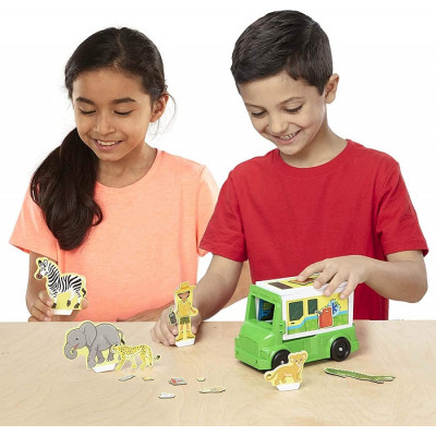 Ігровий набір Melissa&amp;Doug магнітний Сафарі - рятувальна машина (MD30666) Вінниця - фото 4