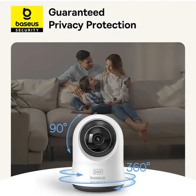 IP-камера відеоспостереження Baseus Security P1 Pro Indoor Camera 3K White (Adapter Not Included) Киев - изображение 8