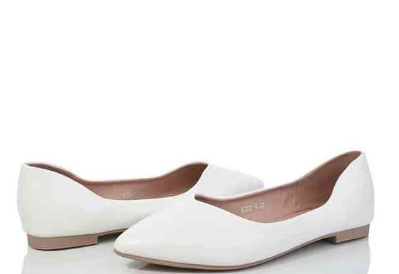 Loretta Балетки жіночі LORETTA E330-8 білі (весна-осінь, еко-шкіра) (5572) 38 Коломыя