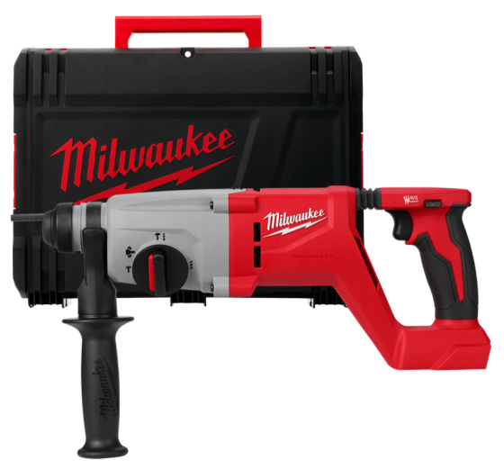 Перфоратор акумуляторний SDS-PLUS MILWAUKEE, M18 BLHACD26-0X, 2,6 Дж (каркас, HDкейс) Одеса