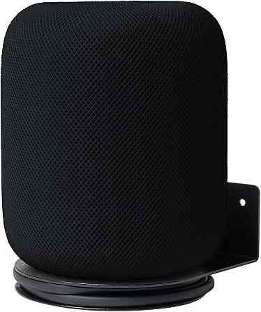 Настенное крепление для HomePod 2 металлическое черное с кабель-менеджментом до 12 кг универсальный держатель Киев