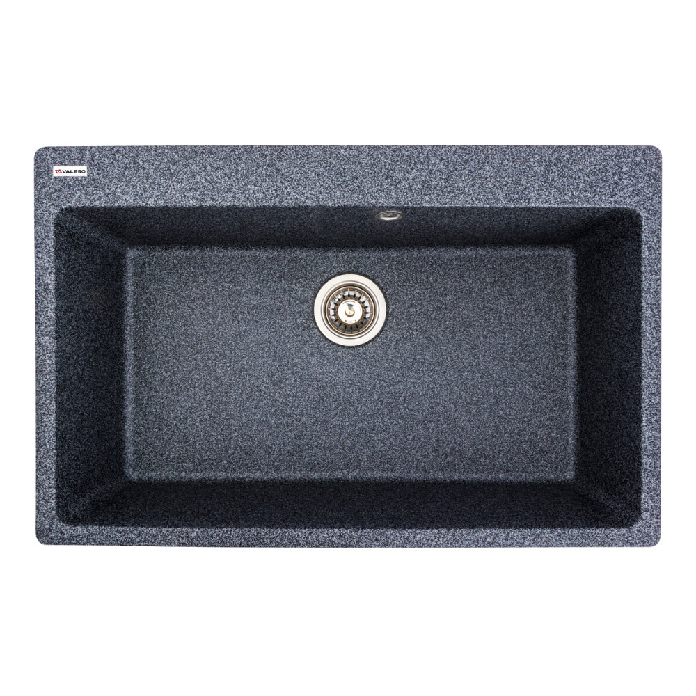 VALESO Гранітна мийка для кухні VALESO BOGEMA 7850 матова Графіт Київ - фото 1