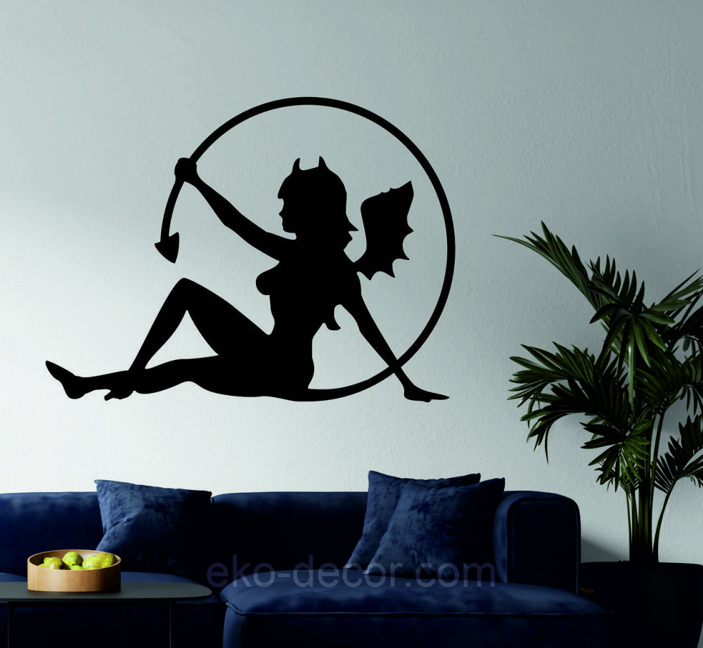 Декоративное настенное Панно «Дьяволица», Декор на стену Киев - изображение 4