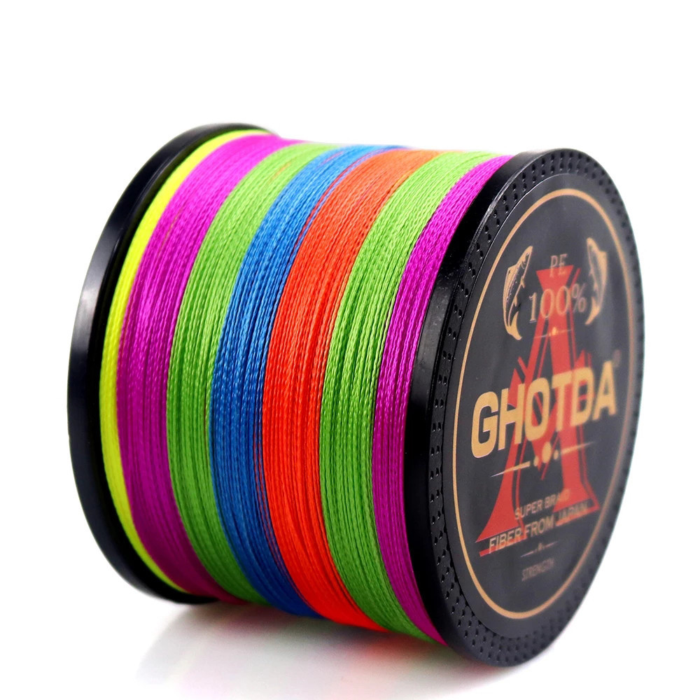 Шнур рыболовный плетёный GHOTDA 150м, 8 жил, синий Киев - изображение 7