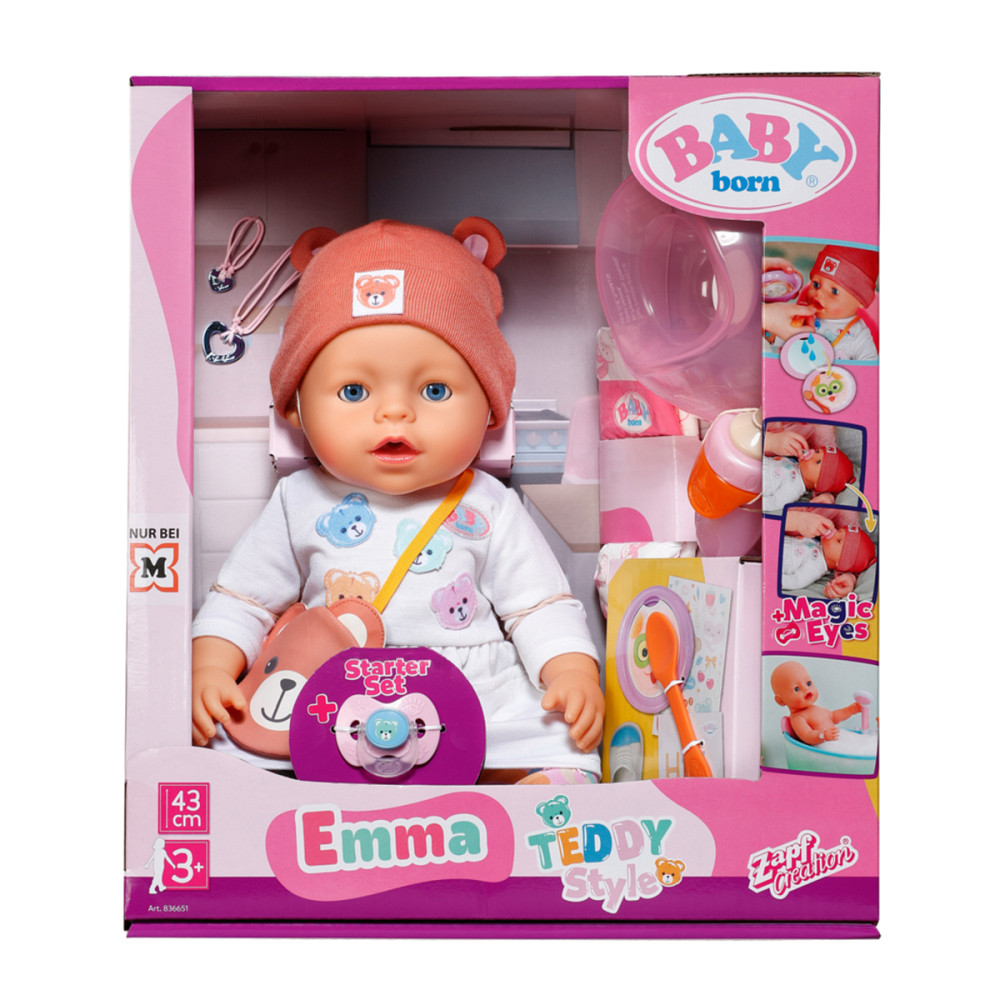 Лялька Baby Born – Емма-Тедді Днепр - изображение 8