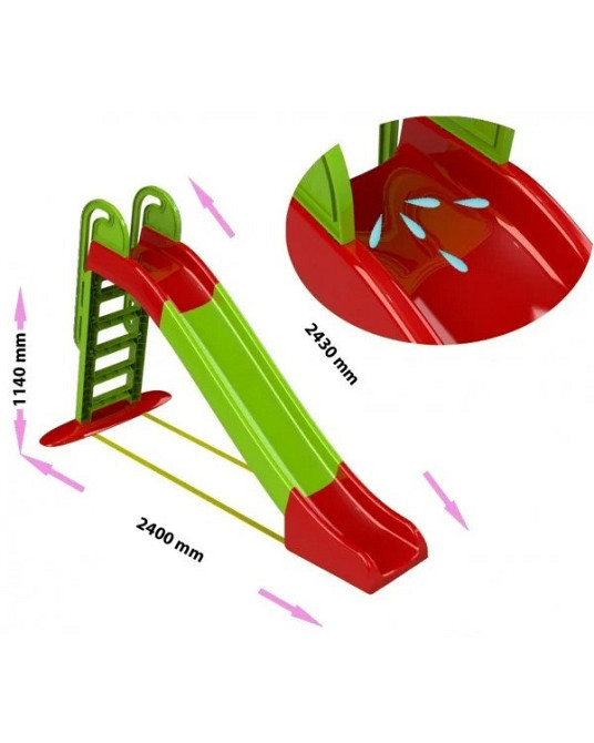 Дитяча гірка для вулиці 014550/01 велика Вінниця - фото 1