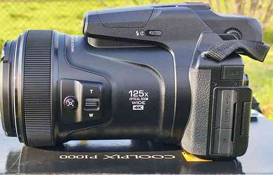 Nikon P1000+125Х Зум+WIFI+64GB sd Зумовик фотик поворотний дисплей. Харків