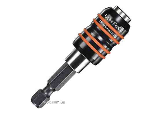 Тримач насадок викруткових USH магнітний FoXII : 1/4", L= 60 мм, швидковстановлюючий Одеса