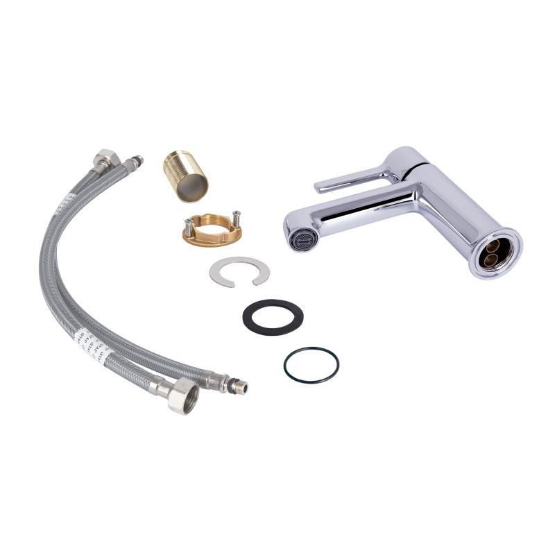 Смеситель для раковины Qtap Cardinal QTCAR270CRM45654 (k35), однорычажный, низкий, Chrome Харьков - изображение 4