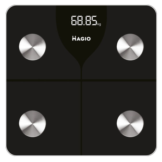 Весы для фитнес-тренировок MAGIO, Умные напольные весы bluetooth электронные умные PE-37 Львов - изображение 1