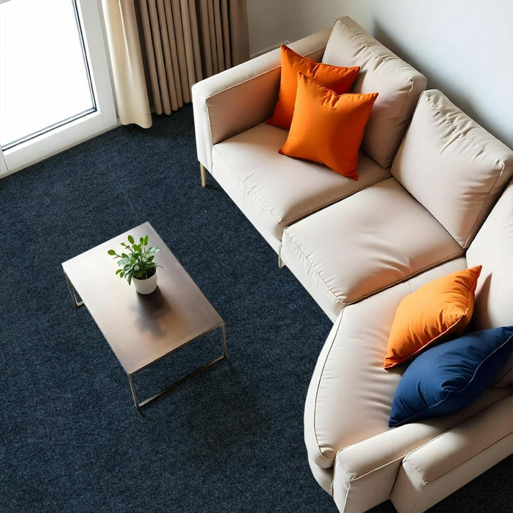 Самоклеюча плитка під ковролін в рулоні темно-сірий 600х3000мм SW-00002587 Дніпро - фото 6