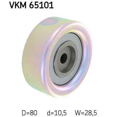 Ролик натягувача ременя SKF VKM 65101 Вінниця