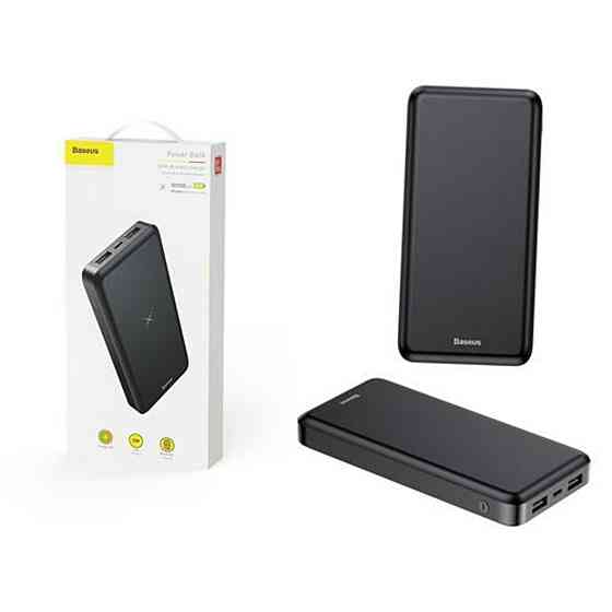 Зовнішній акумулятор Baseus M36 Wireless Charger Powerbank 10000mAh Black Київ