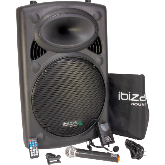 Колонка активна Ibiza Port 15 VHF-BT (Німеччина) Рівне