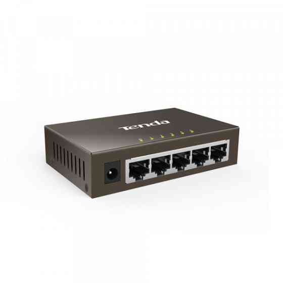 Комутатор TENDA TEG1005D 5port 10/100/1000 BaseTX, desktop, метал (TEG1005D ) Киев
