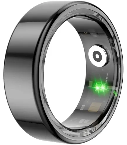 Смарт-кільце смарт-каблучка Smart Ring R-03 розмір 9 deep grey з датчиками кисню та серцебиття Дніпро - фото 16
