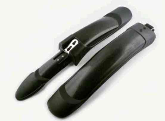 Крила велосипедні (MTB) (чорні, пластик, STANDART+) Мукачево