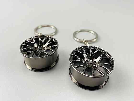 Брелок диск-колеса, брелок на ключі для водія, брелок металевий на автокамері Мукачево