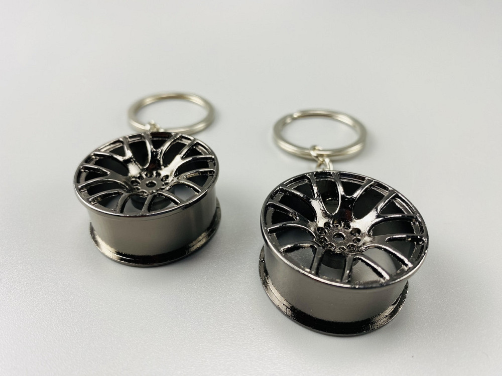 Брелок диск-колеса, брелок на ключі для водія, брелок металевий на автокамері Мукачево - фото 5