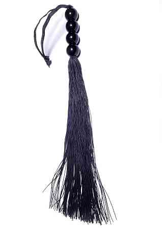 Кнут Silicone Whip Black 14 - Fetish Boss Series Sex Aura Киев