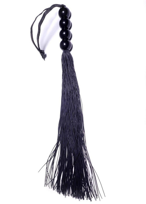 Кнут Silicone Whip Black 14 - Fetish Boss Series Sex Aura Киев - изображение 1