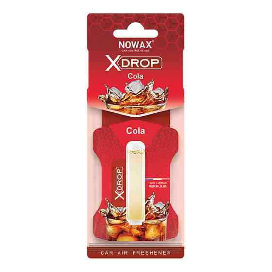 Ароматизатор целюлозний з капсулою Nowax серія X Drop - Cola Львів