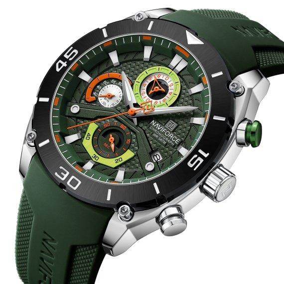 Годинник чоловічий наручний Naviforce Faster Зелений Вінниця - фото 2