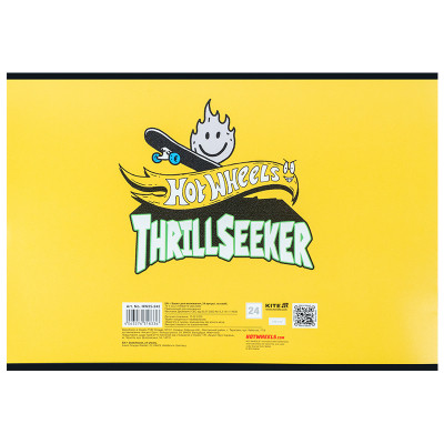 Альбом для малювання Kite Hot Wheels, 24 аркуша (HW25-242) Вінниця - фото 10