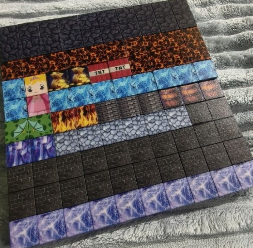 Конструктор магнитный майнкрафт 100 блоков, Minecraft. Харьков - изображение 2