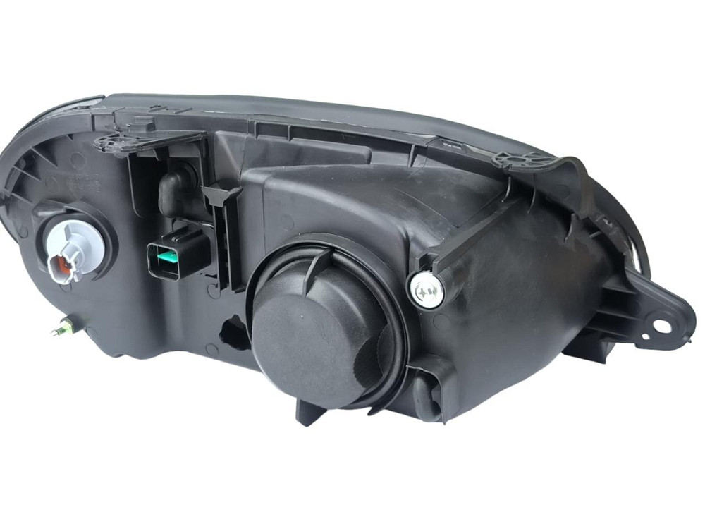 Фара ліва (чорний корпус) під електрокоректор Ланос Мукачево - фото 1