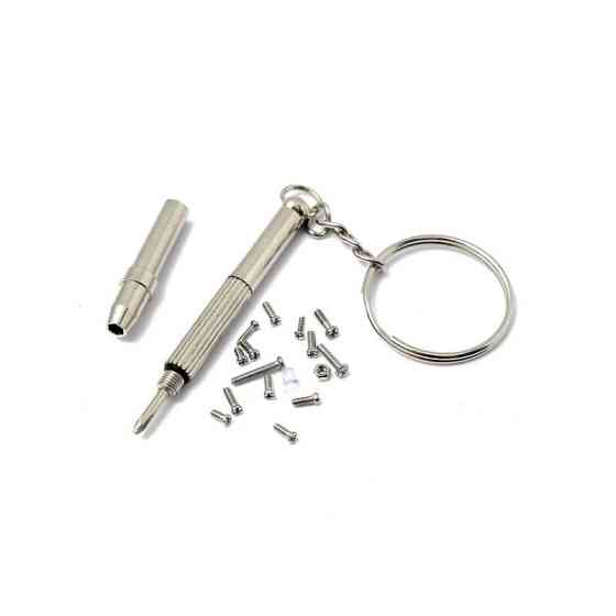 Набір гвинтів, гайок, шайб і трансформованого винтокрута для ремонту окулярів, годинників, 1000 шт. Вінниця