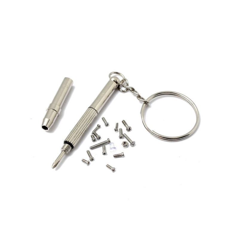 Набір гвинтів, гайок, шайб і трансформованого винтокрута для ремонту окулярів, годинників, 1000 шт. Вінниця - фото 2