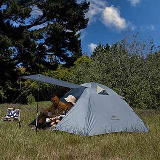 Намет чотиримісний Naturehike P-Series CNK2300ZP028, світлий сірий Київ