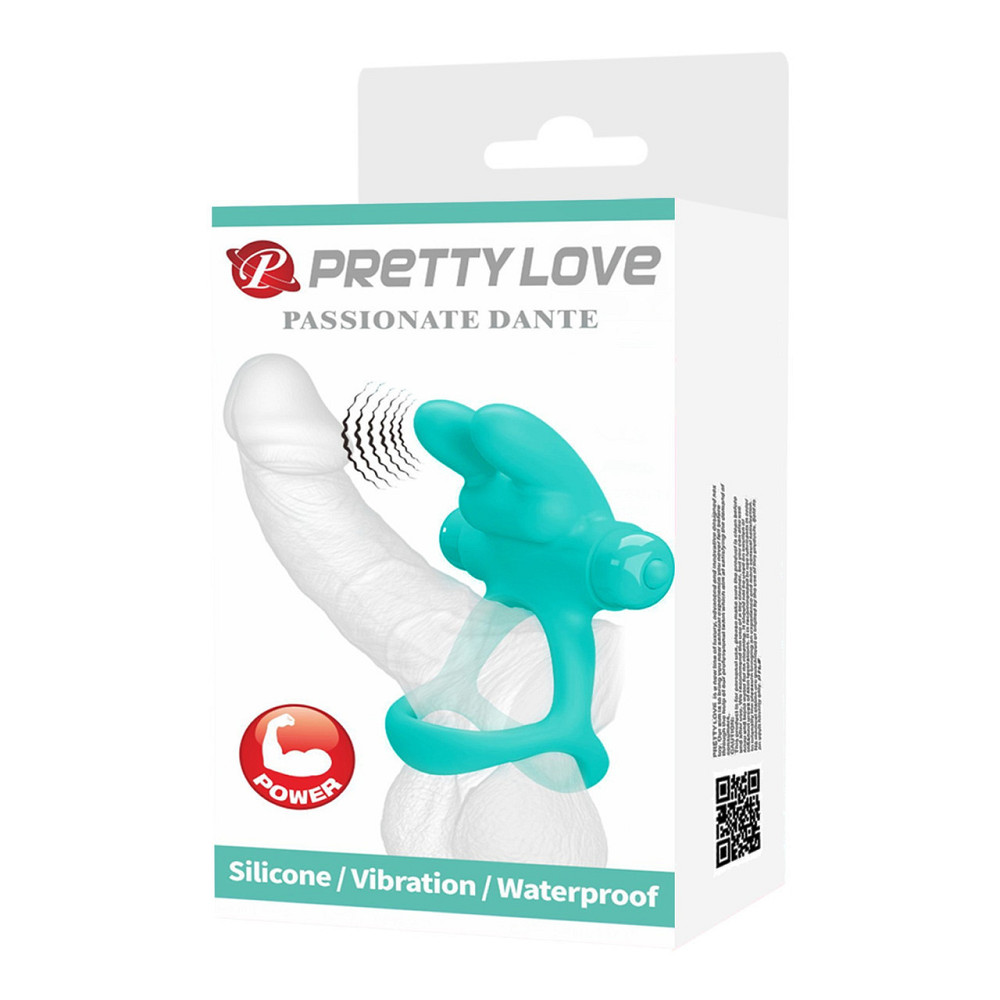 Віброкільце PRETTY LOVE Powerful ring, 10 vibration functions Sex Aura Київ - фото 2
