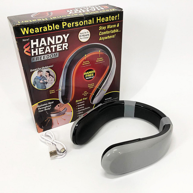 Портативный переносной мини обогреватель для шеи Handy Heater OB-63 Львов - изображение 6