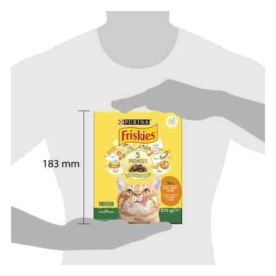 Сухой корм для кошек Purina Friskies Indoor с курицей и овощами 270 г (7613035351820) Винница