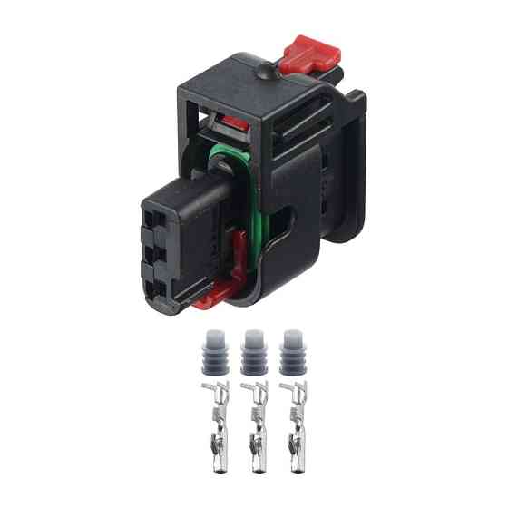 Роз'єм конектор 3-кон., 1488992-5, TE Германия, Франция, Германия універс., Моторний Audi, BMW, Bugatti, Ford, Mercedes-Benz Київ