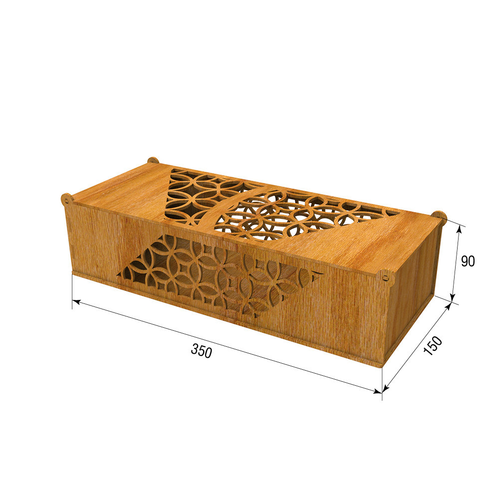 Коробка EKOSTAR из фанеры 350х150х90 Киев - изображение 3