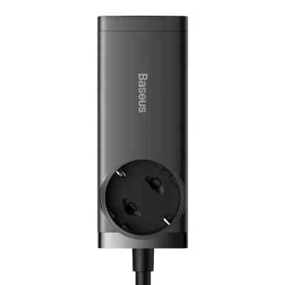 Зарядное устройство Baseus AC + 2xUSB-C 100W + 2xUSB + cable USB-C to USB-C 100W 1.0m black (PSZM000401) Винница