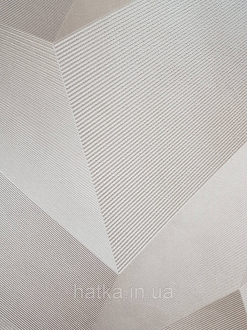 Шпалери метрові вінілові на флізеліні Sintra Vila геометрія фігури 3д коричневі бежеві сріблясті 534625 Київ - фото 2