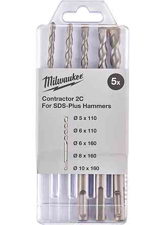 Набір буров Бур SDS+ CONTRACTOR(5/6х110, 6/8/10х160) (5 шт) Одеса
