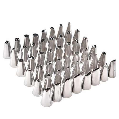 Набор кондитерских насадок 48 шт. для крема и тортов из нержавеющей стали Киев - изображение 1