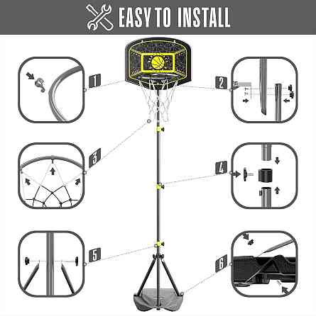 Дитяче баскетбольне кільце 30007 Луцьк