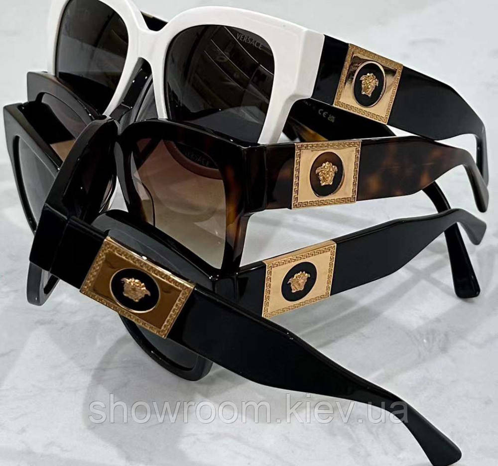 Женские солнцезащитные очки VE (4437) white LUX Киев - изображение 4