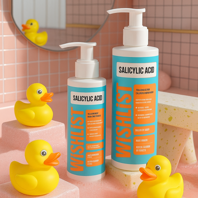 Гель для душа с салициловой кислотой Shower Gel Salicylic Acid Wishlist 200 мл Винница - изображение 8
