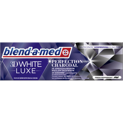 Зубная паста Blend-a-med 3D White Luxe Совершенство угля 75 мл (8006540881804) Винница - изображение 2