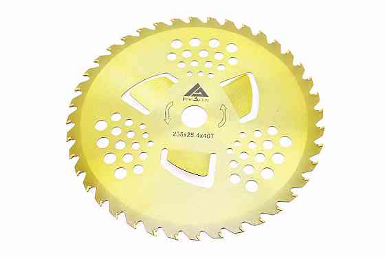 Ніж 40Тх255mm побідитові зуби "пелюстка", "GOLD" Київ