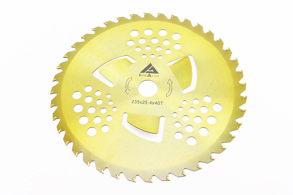 Ніж 40Тх255mm побідитові зуби "пелюстка", "GOLD" Киев - изображение 1