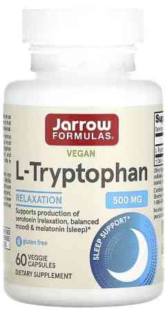 Триптофан Jarrow Formulas L-Tryptophan 500 мг 60 капс Київ