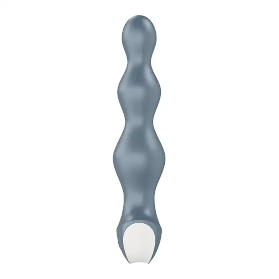 Анальний стимулятор-намистини з двома моторами Satisfyer Lolli-Plug 2 ice blue Львів